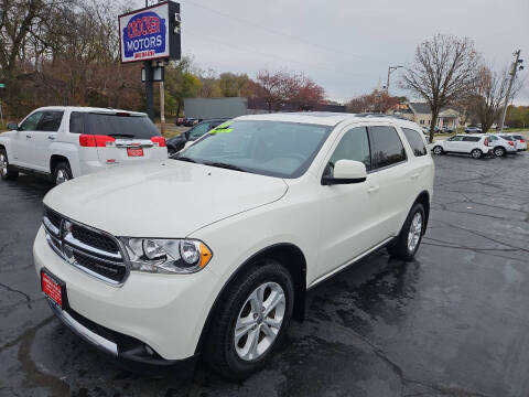 2011 Dodge Durango for sale at Crocker Motors in Beloit WI