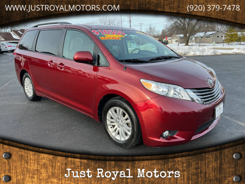 2014 Toyota Sienna for sale at Just Royal Motors in Omro WI