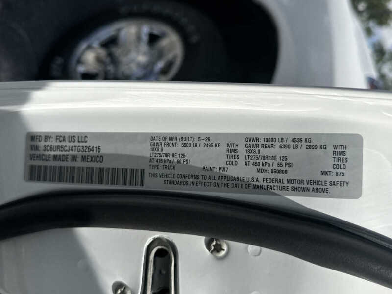 2026 RAM 2500 Tradesman
