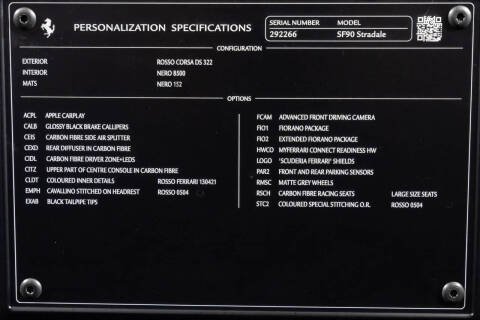 2023 Ferrari SF90 Stradale