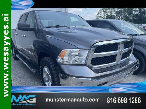 2016 RAM 1500 for sale at Munsterman Automotive Group in Blue Springs MO