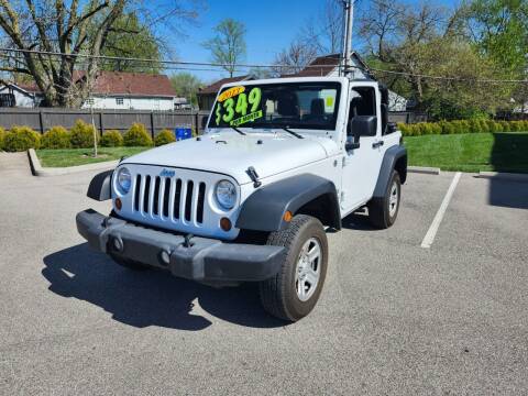 2013 Jeep Wrangler for sale at Easy Guy Auto Sales in Indianapolis IN