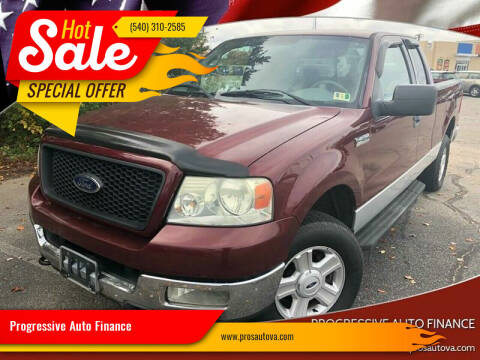 2004 Ford F-150 for sale at Progressive Auto Finance in Fredericksburg VA