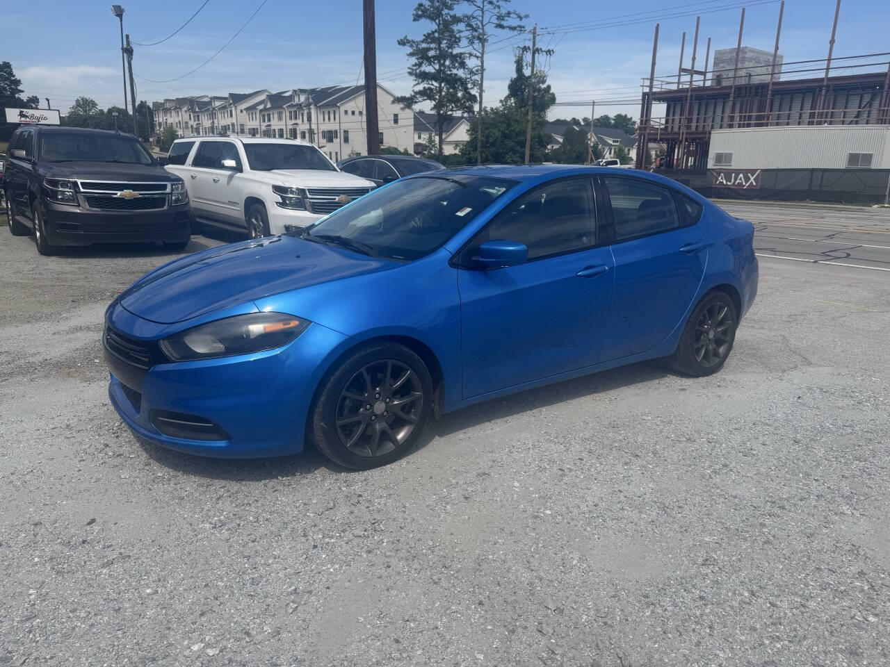 Blue 2015 Dodge Dart SE SE 4dr Sedan 2