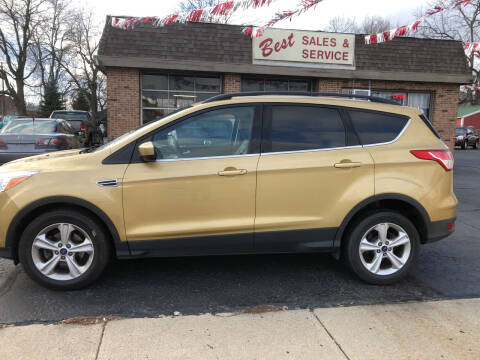 2014 Ford Escape for sale at BEST AUTO SALES AND SERVICE, LLC in Van Wert OH