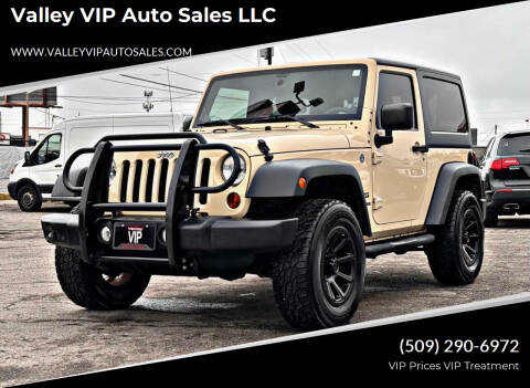 2012 Jeep Wrangler for sale at Valley VIP Auto Sales LLC in Spokane Valley WA