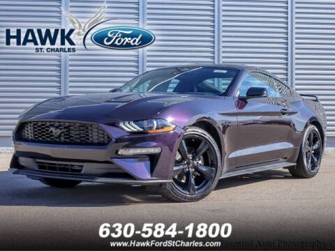 2022 Ford Mustang for sale at Hawk Ford of St. Charles in Saint Charles IL
