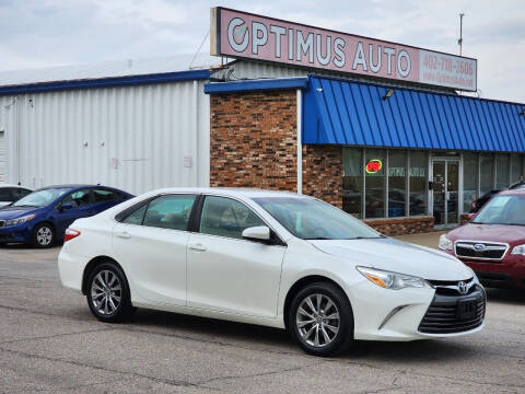 2015 Toyota Camry for sale at Optimus Auto in Omaha NE
