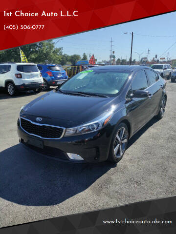 2017 Kia Forte for sale at 1st Choice Auto L.L.C in Moore OK