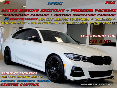 2022 BMW 3 Series for sale at SAN DIEGO BEEMERS in San Diego CA