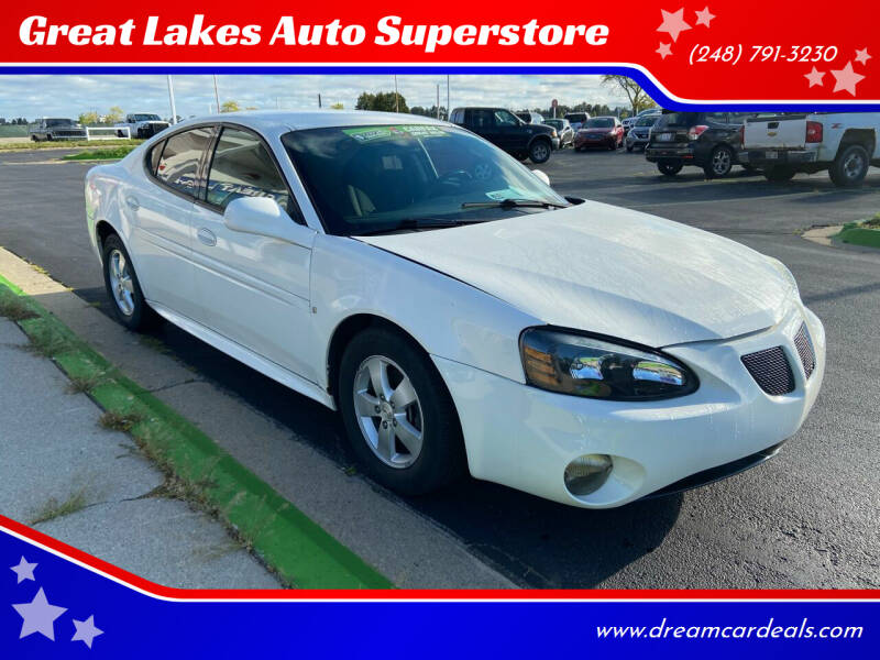 2008 Pontiac Grand Prix for sale at Great Lakes Auto Superstore in Waterford Township MI