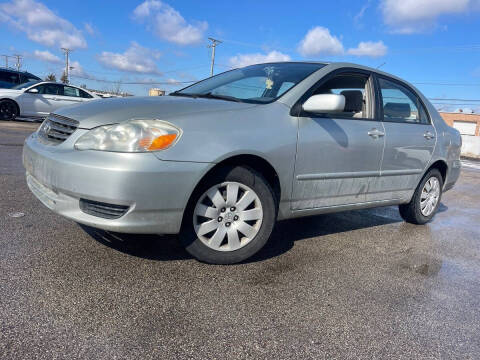 2003 Toyota Corolla for sale at AUTOSAVIN in Villa Park IL