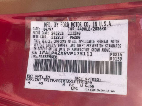 1997 Ford Mustang GT