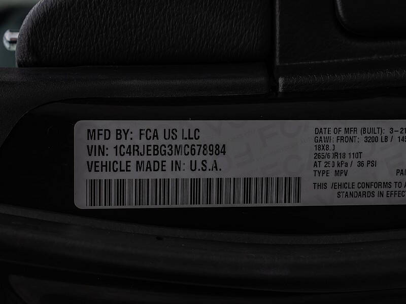 2021 Jeep Grand Cherokee