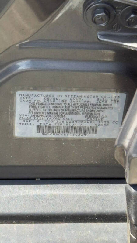 2020 Nissan Kicks SV