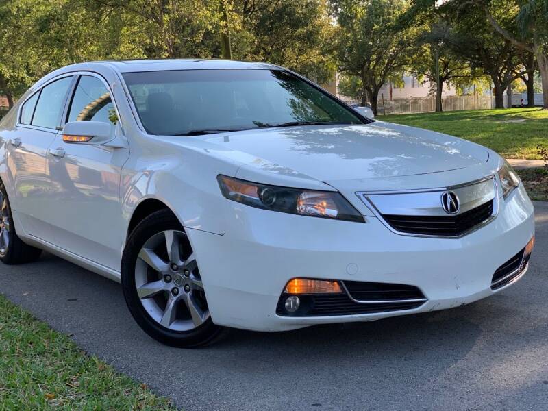 2013 Acura TL for sale at HIGH PERFORMANCE MOTORS in Hollywood FL