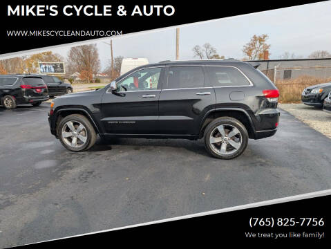 2015 Jeep Grand Cherokee for sale at MIKE'S CYCLE & AUTO in Connersville IN