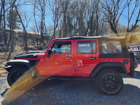 2015 Jeep Wrangler Unlimited for sale at TJT AUTO SALES and RED ROSE DETAIL CENTER in Manheim PA