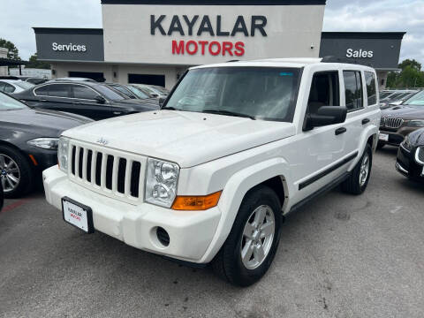 2006 Jeep Commander for sale at KAYALAR MOTORS in Houston TX