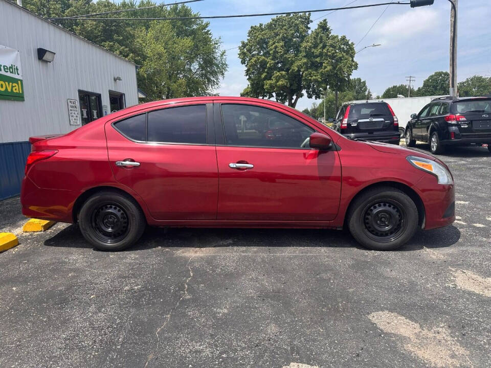 2017 Nissan Versa for sale at GREATNESS AUTO SALES in Green Bay, WI