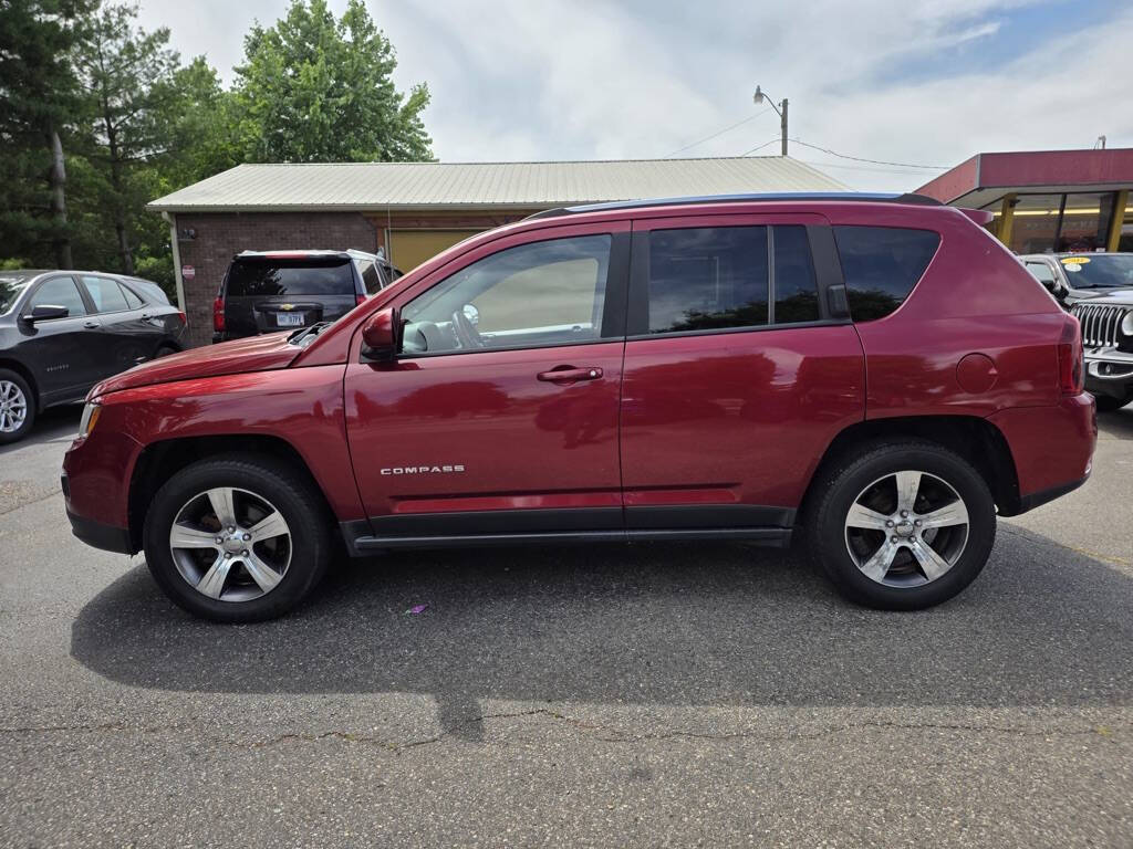 Red 2016 Jeep Compass Latitude 4x4 Latitude 4dr SUV 1