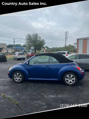 2007 Volkswagen New Beetle Convertible 2.5