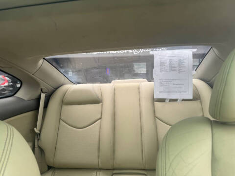 2009 Infiniti G37 Coupe x