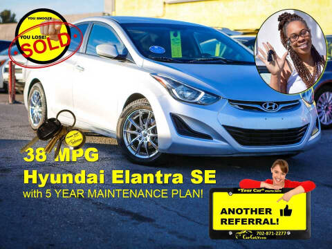 2016 Hyundai Elantra for sale at The Car Company in Las Vegas NV