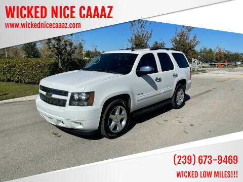 2011 Chevrolet Tahoe for sale at WICKED NICE CAAAZ in Cape Coral FL