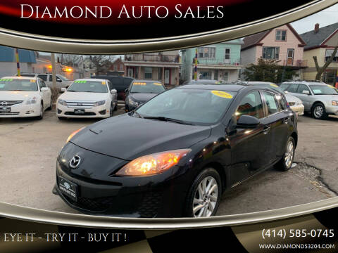 2013 Mazda MAZDA3 for sale at DIAMOND AUTO SALES LLC in Milwaukee WI