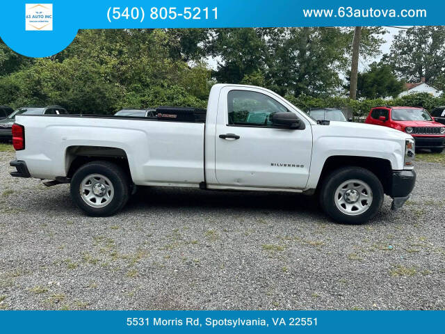 2017 Chevrolet Silverado 1500 for sale at 63 Auto Inc in Spotsylvania, VA