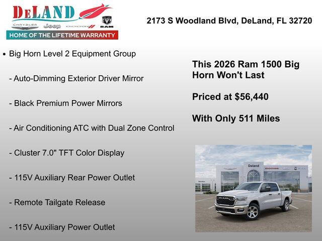 2026 RAM 1500