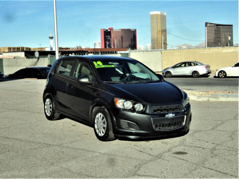 2014 Chevrolet Sonic for sale at DESERT AUTO TRADER in Las Vegas NV