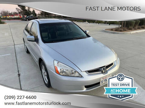 2004 Honda Accord for sale at Fast Lane Motors in Turlock CA