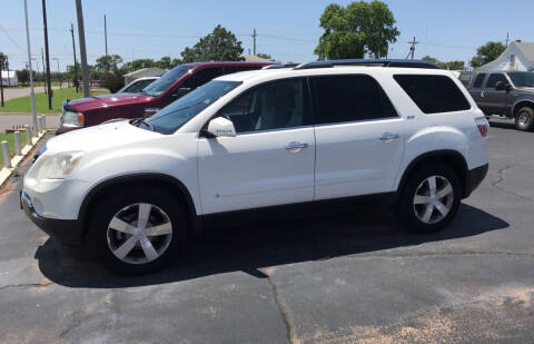2009 GMC Acadia for sale at Westok Auto Leasing in Weatherford OK
