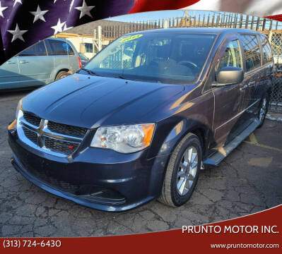 2013 Dodge Grand Caravan for sale at Prunto Motor Inc. in Dearborn MI