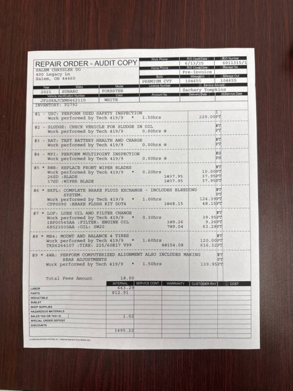 2021 Subaru Forester Premium