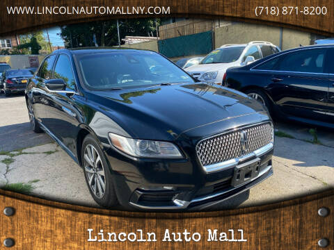 2017 Lincoln Continental for sale at Lincoln Auto Mall in Brooklyn NY