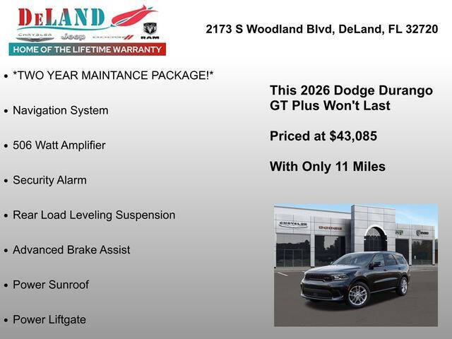 2026 Dodge Durango GT Plus