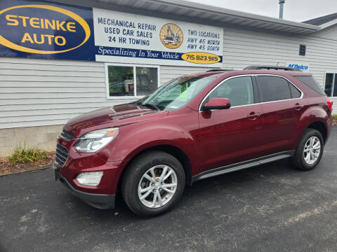 2016 Chevrolet Equinox for sale at STEINKE AUTO INC. in Clintonville WI