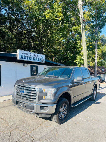 2015 Ford F-150 for sale at Knox Bridge Hwy Auto Sales in Canton GA