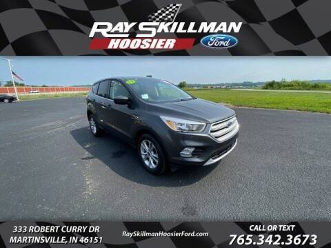 2019 Ford Escape for sale at Ray Skillman Hoosier Ford in Martinsville IN