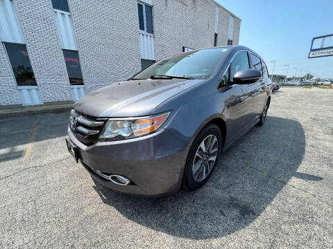 2015 Honda Odyssey for sale at AUTOSAVIN in Villa Park IL