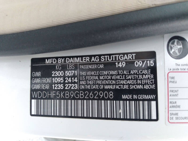 2016 Mercedes-Benz E-Class E 350