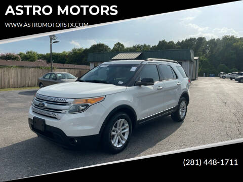 2012 Ford Explorer for sale at ASTRO MOTORS in Houston TX