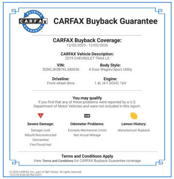 2019 Chevrolet Trax LS