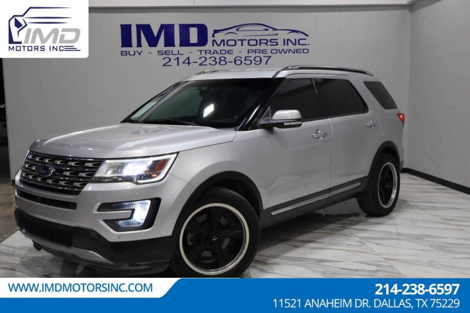 2016 Ford Explorer for sale at IMD MOTORS, INC in Dallas, TX