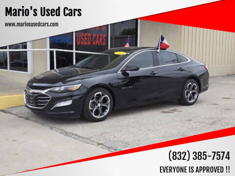 2019 Chevrolet Malibu for sale at Mario's Used Cars in Houston TX