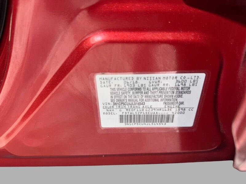 2018 Nissan Kicks SV