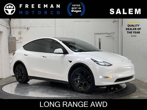 2022 Tesla Model Y for sale at Freeman Motor Company in Portland OR